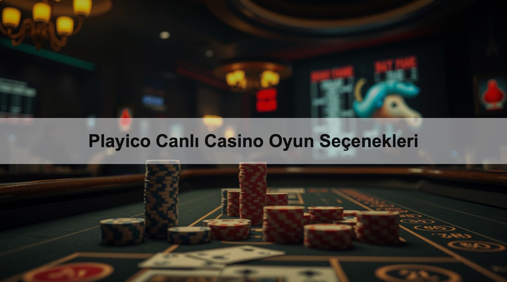 Playico Canlı Casino Oyun Seçenekleri